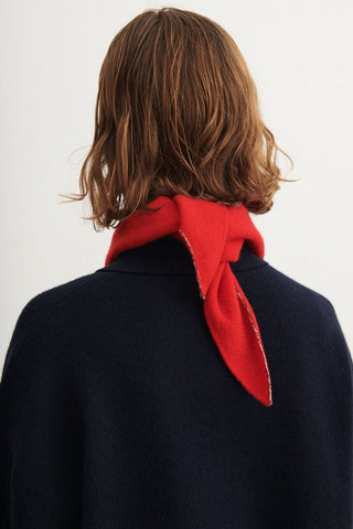 Lammeull bandana - rød