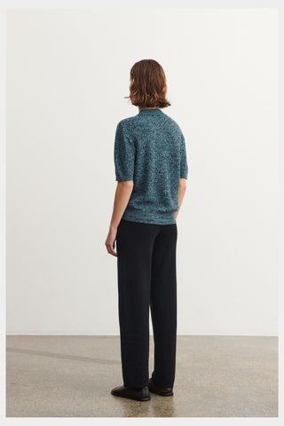 Bukser i merinoull - Dark navy - Voksen
