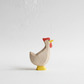 Hen white up - trefigur