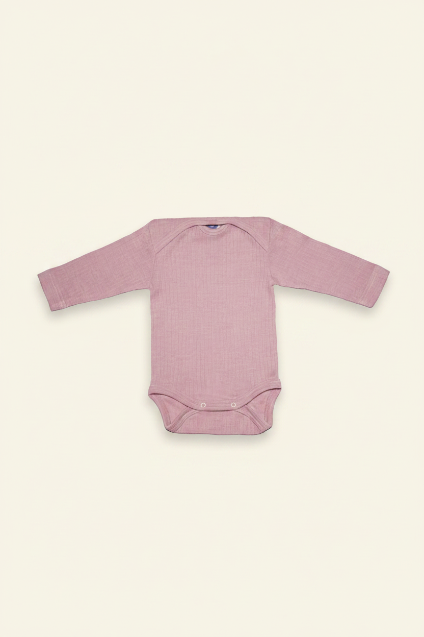 Body  - silke/ull/bomull - rosa