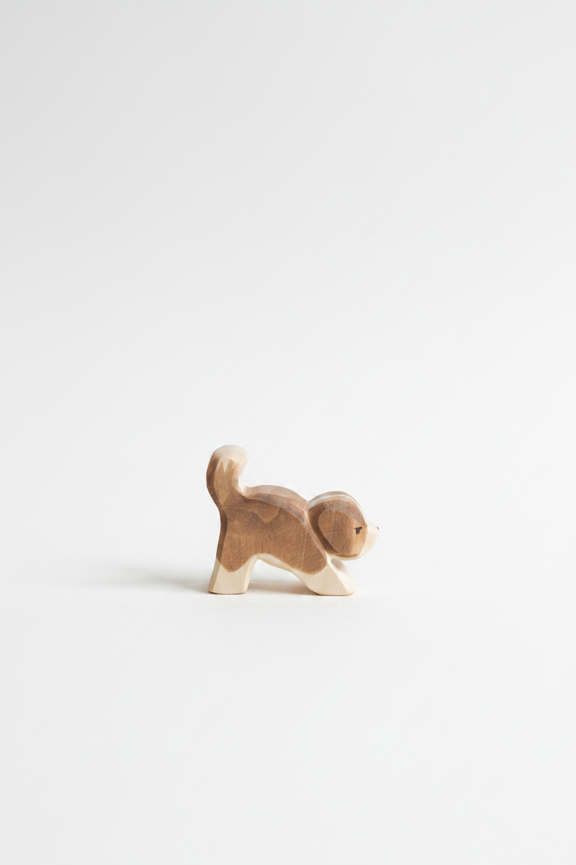 St. Bernhard dog small head down - trefigur