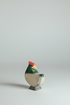 Hen dark head turning – lik bakgrunn