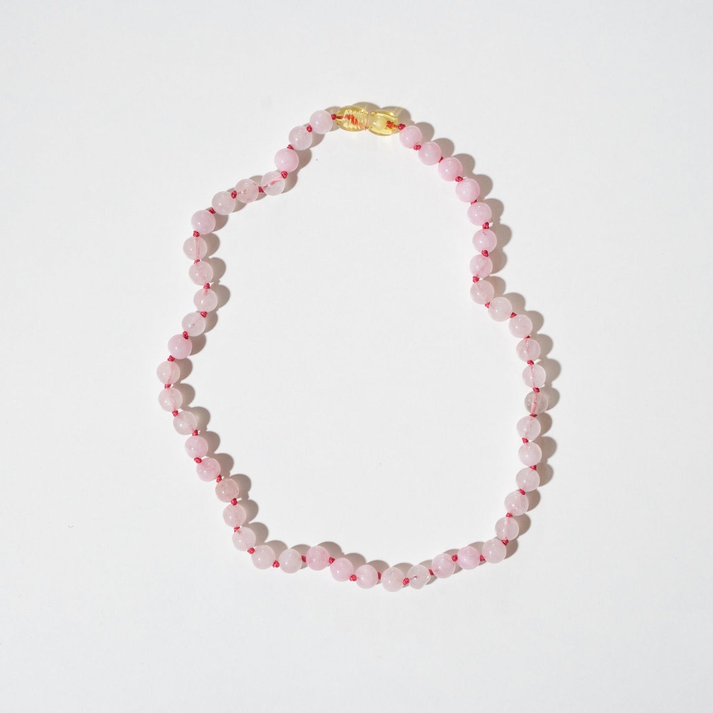 Rose Quartz smykke - barn (32cm/38cm)