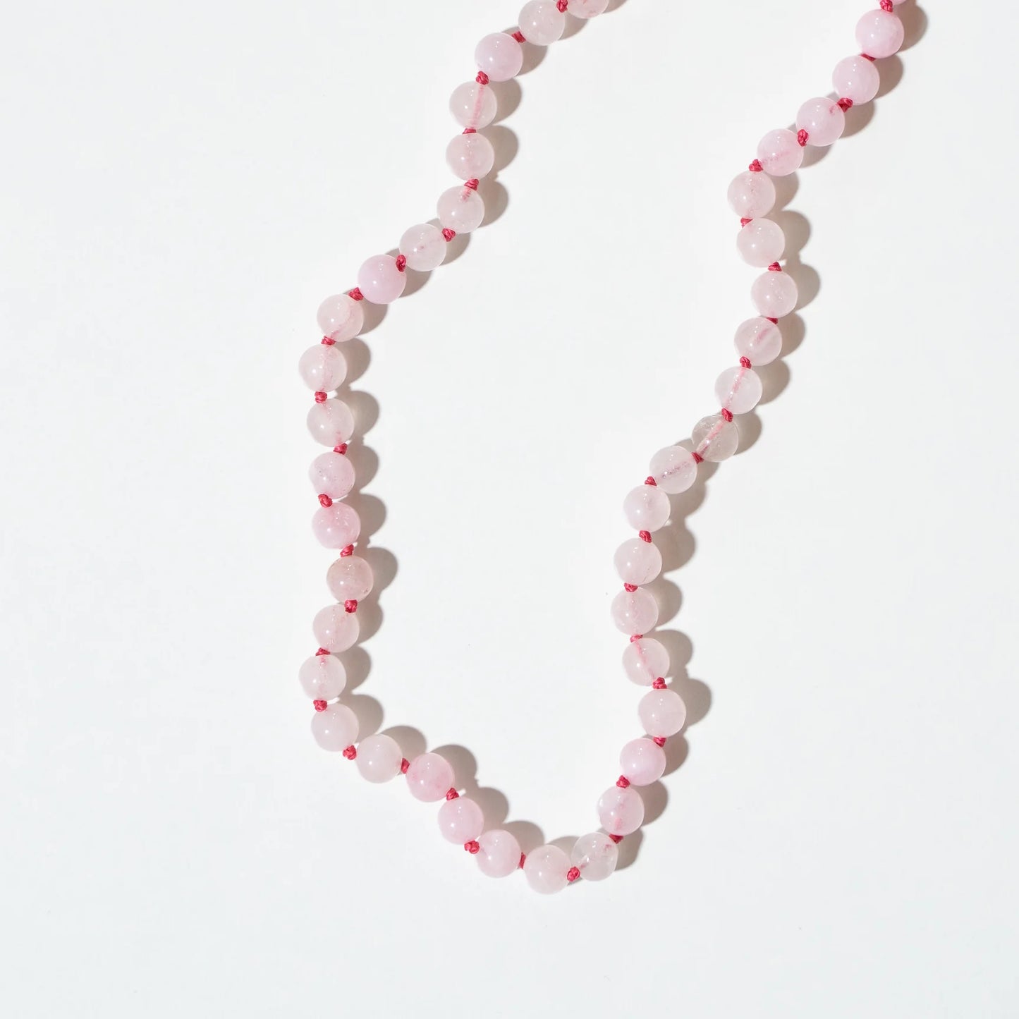 Rose Quartz smykke - voksen (45cm/52cm)