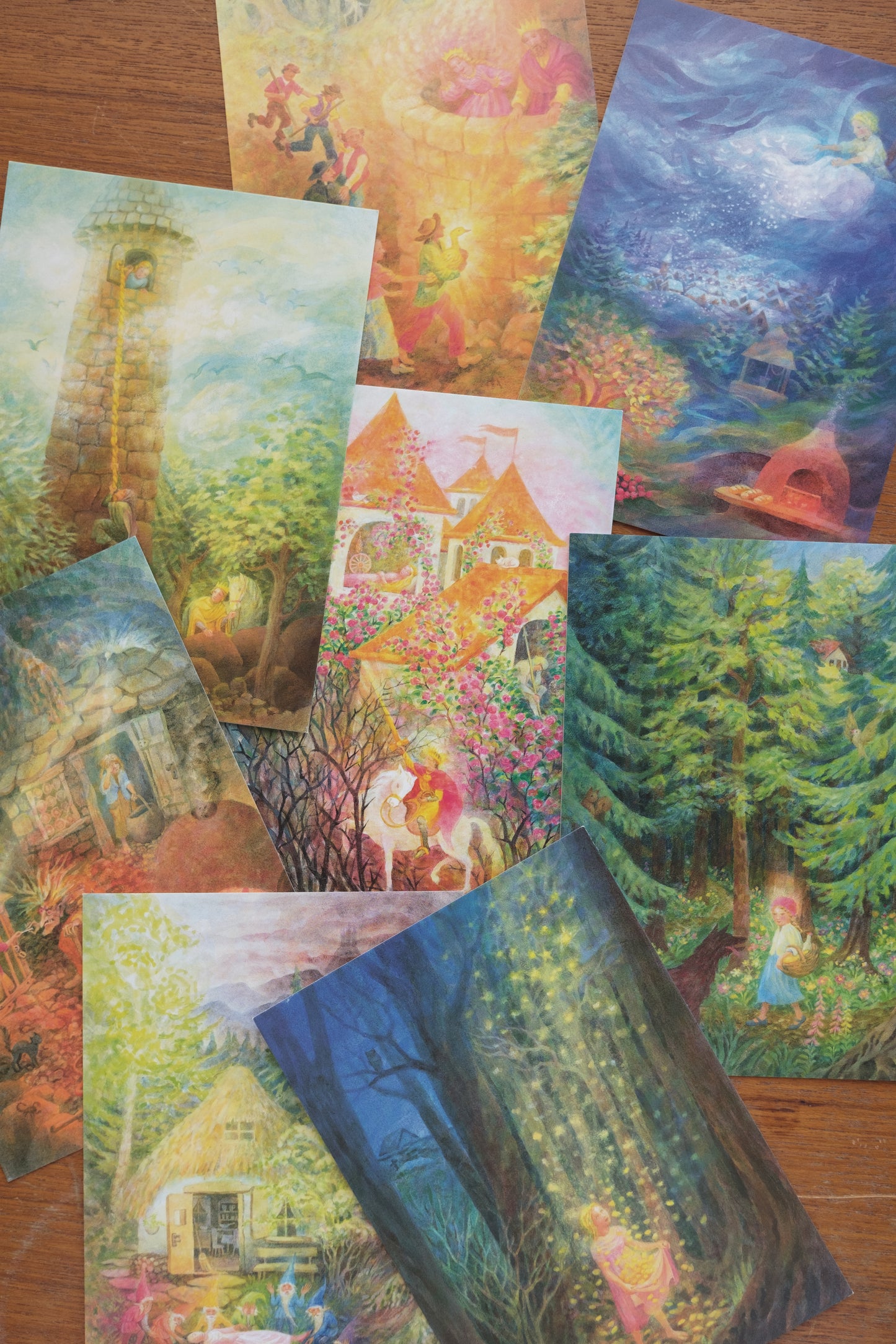 A6 Brødrene Grimm eventyrkort