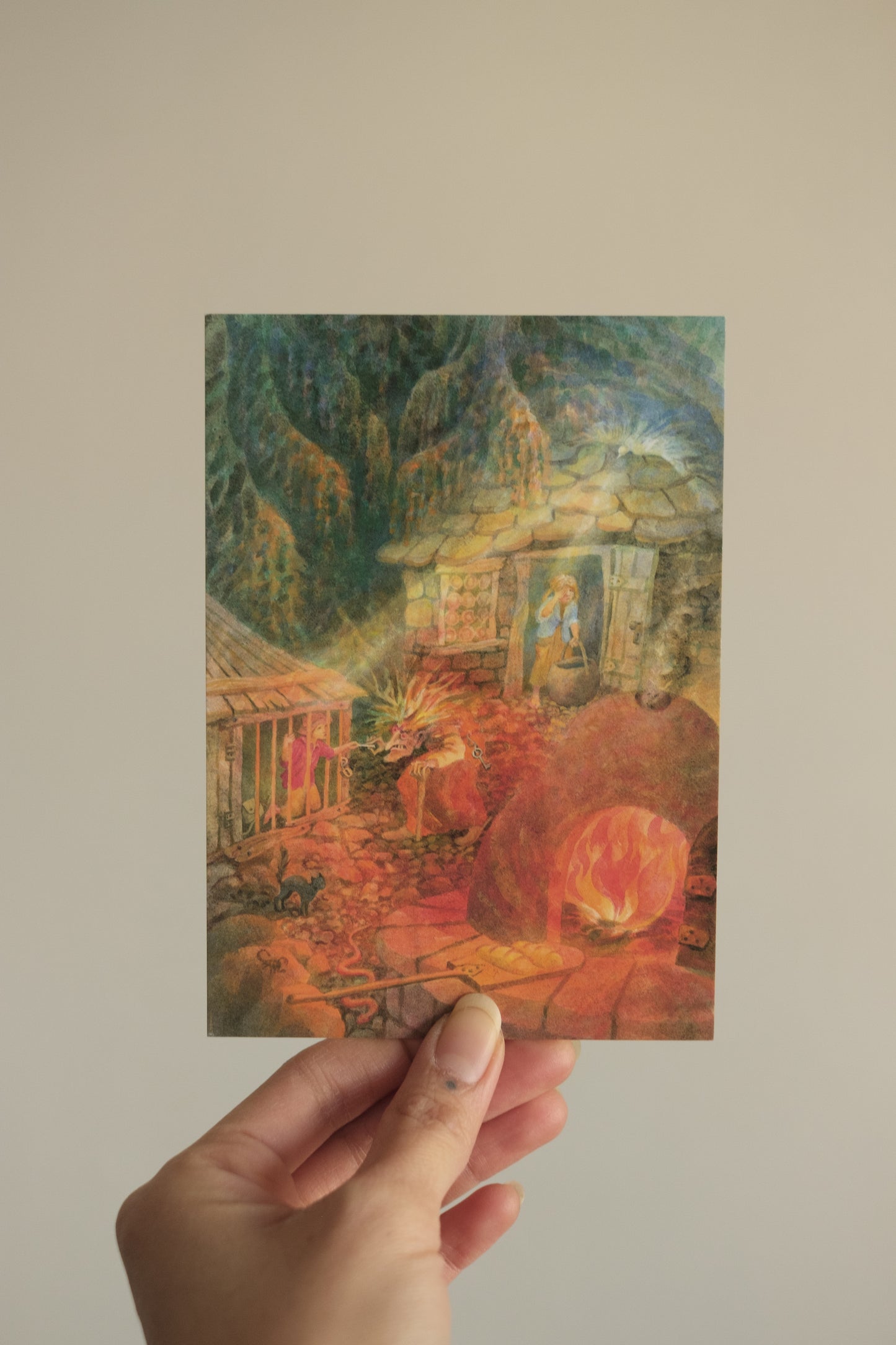 A6 Brødrene Grimm eventyrkort