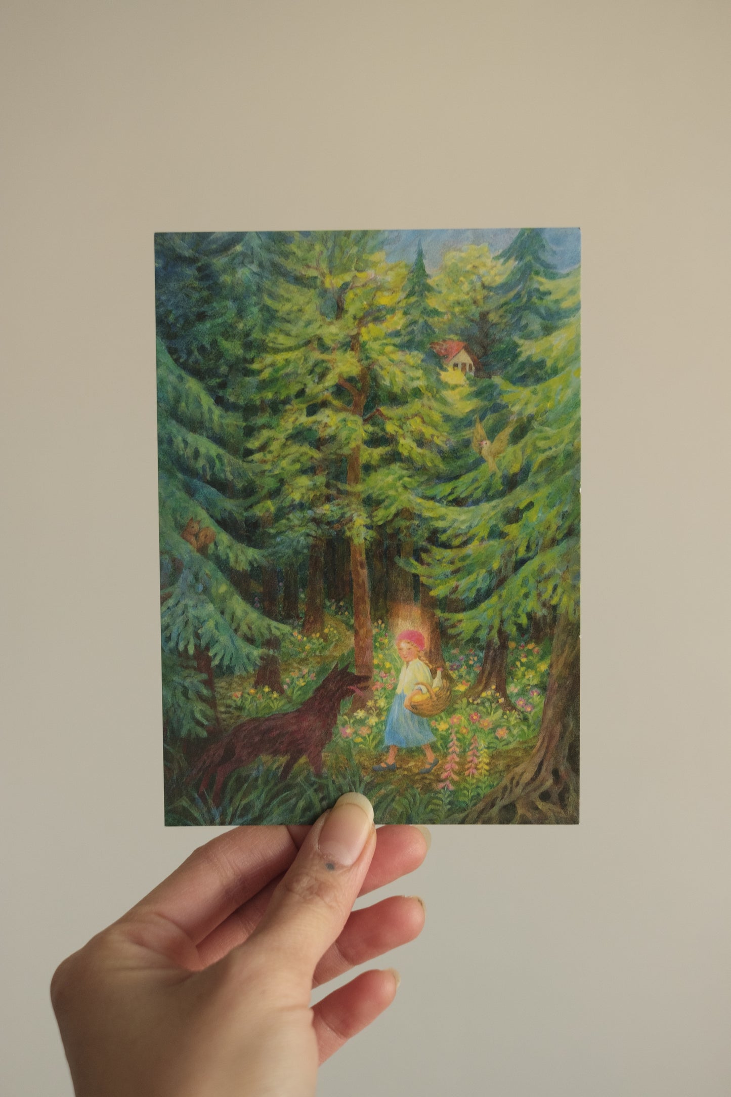 A6 Brødrene Grimm eventyrkort