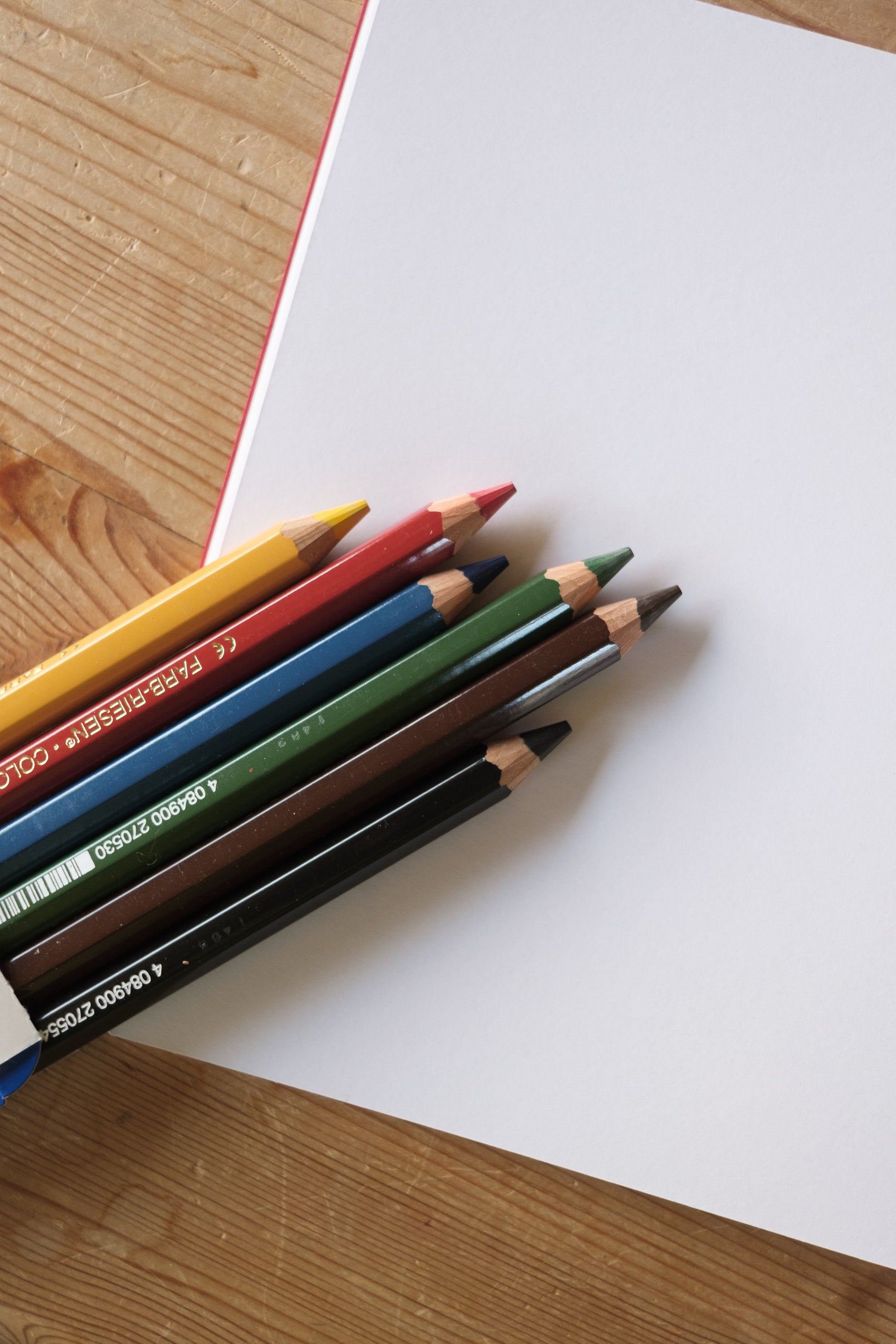 Lyra fargeblyanter med sekskantgrep - 6stk