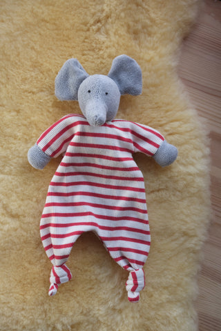 Sovedukke - elefant - 25cm