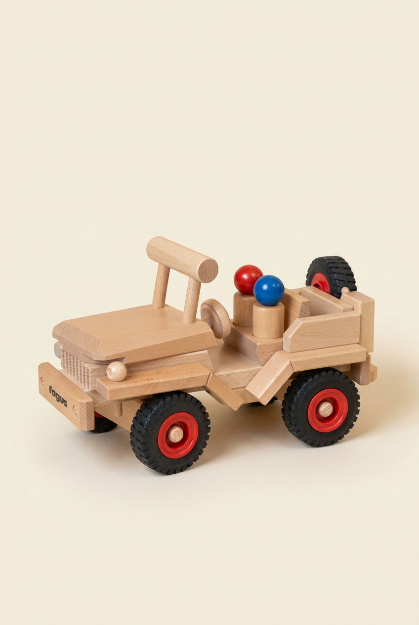 Jeep hel bilde i Fagus-stil