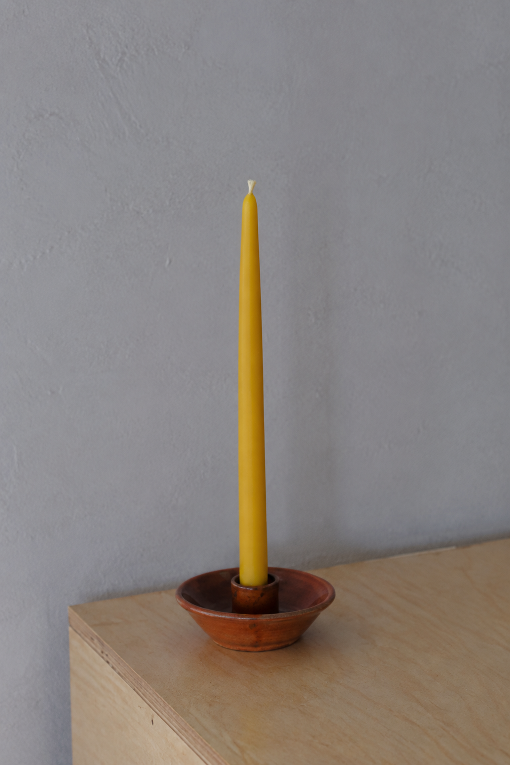 Kronelys 30 cm, bivoks