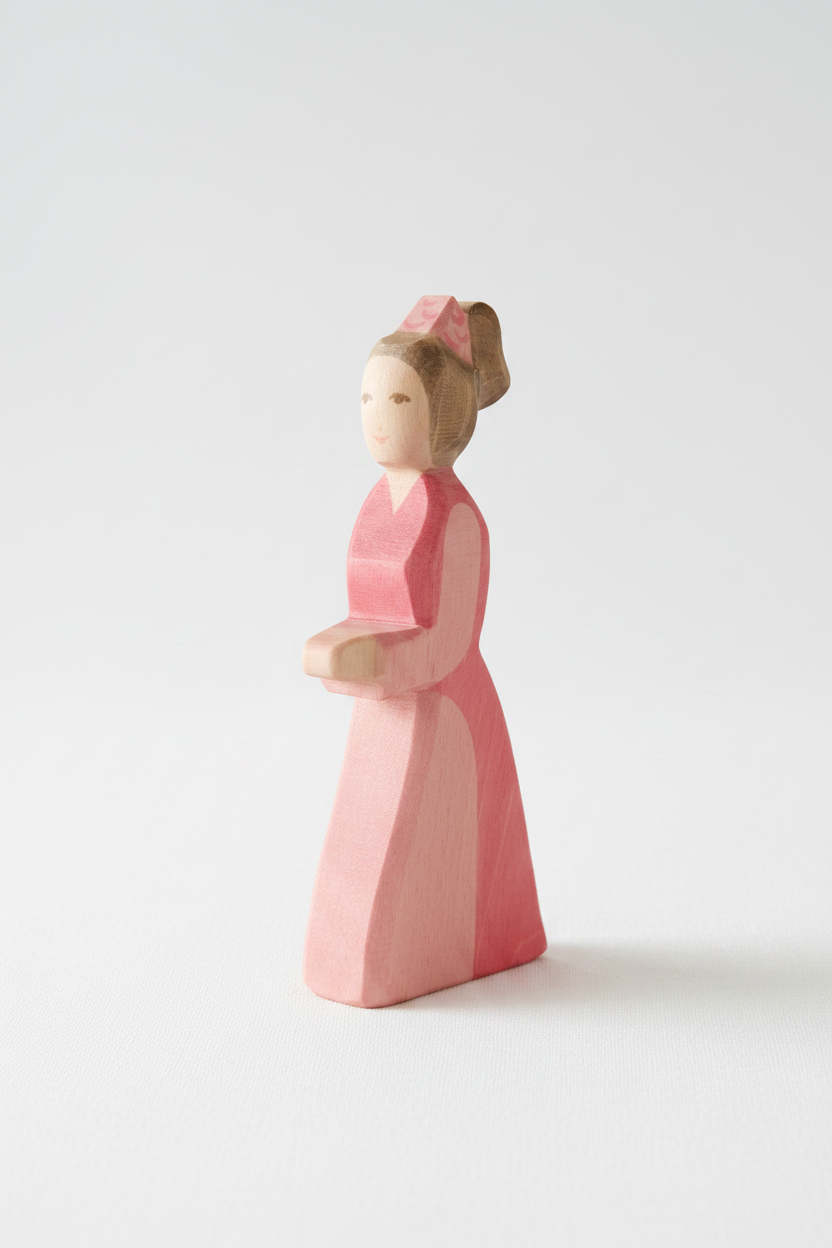 Lady in waiting – studiobakgrunn