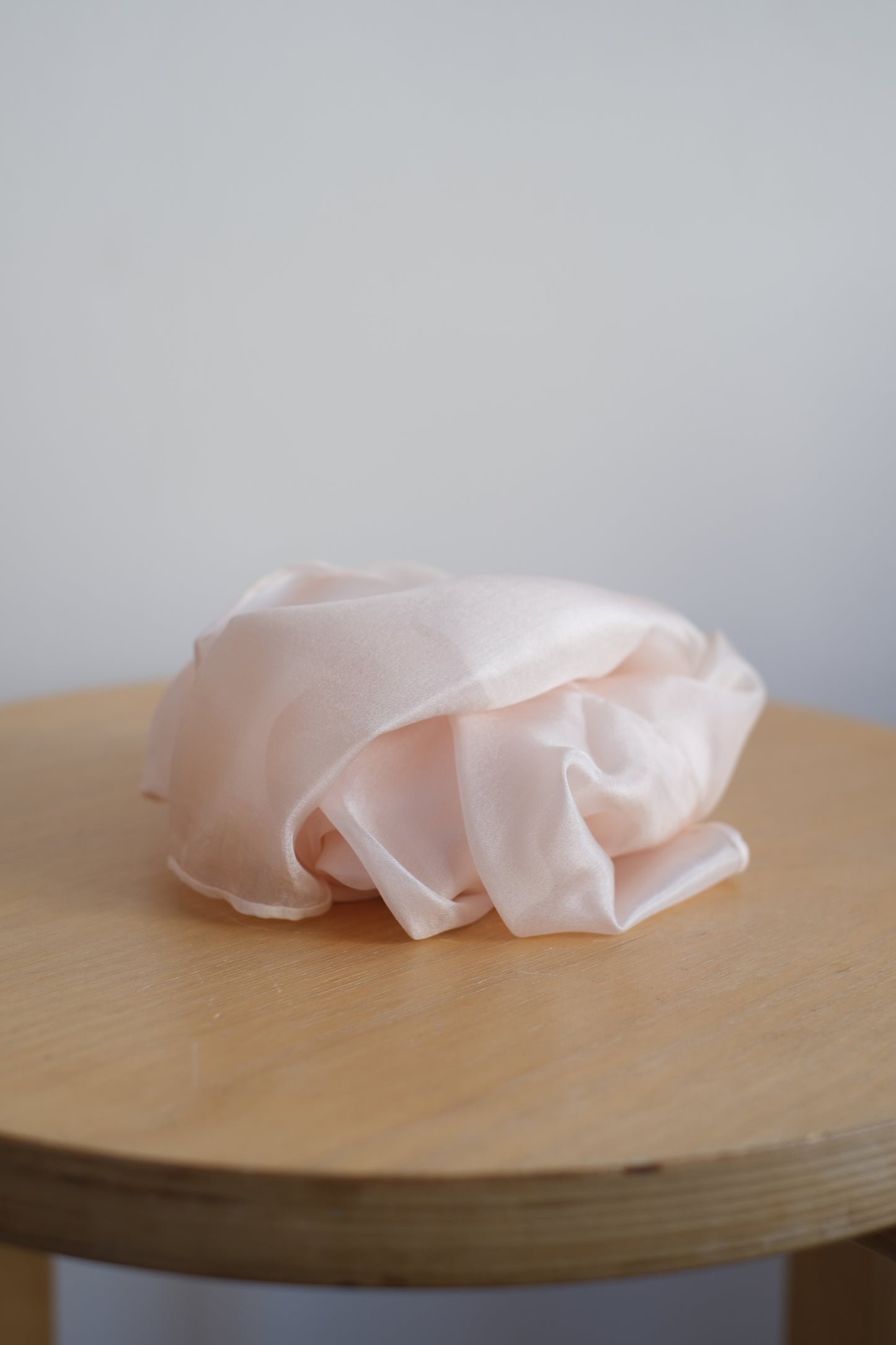 Lekesilke - 55x55cm - plantefarget laks