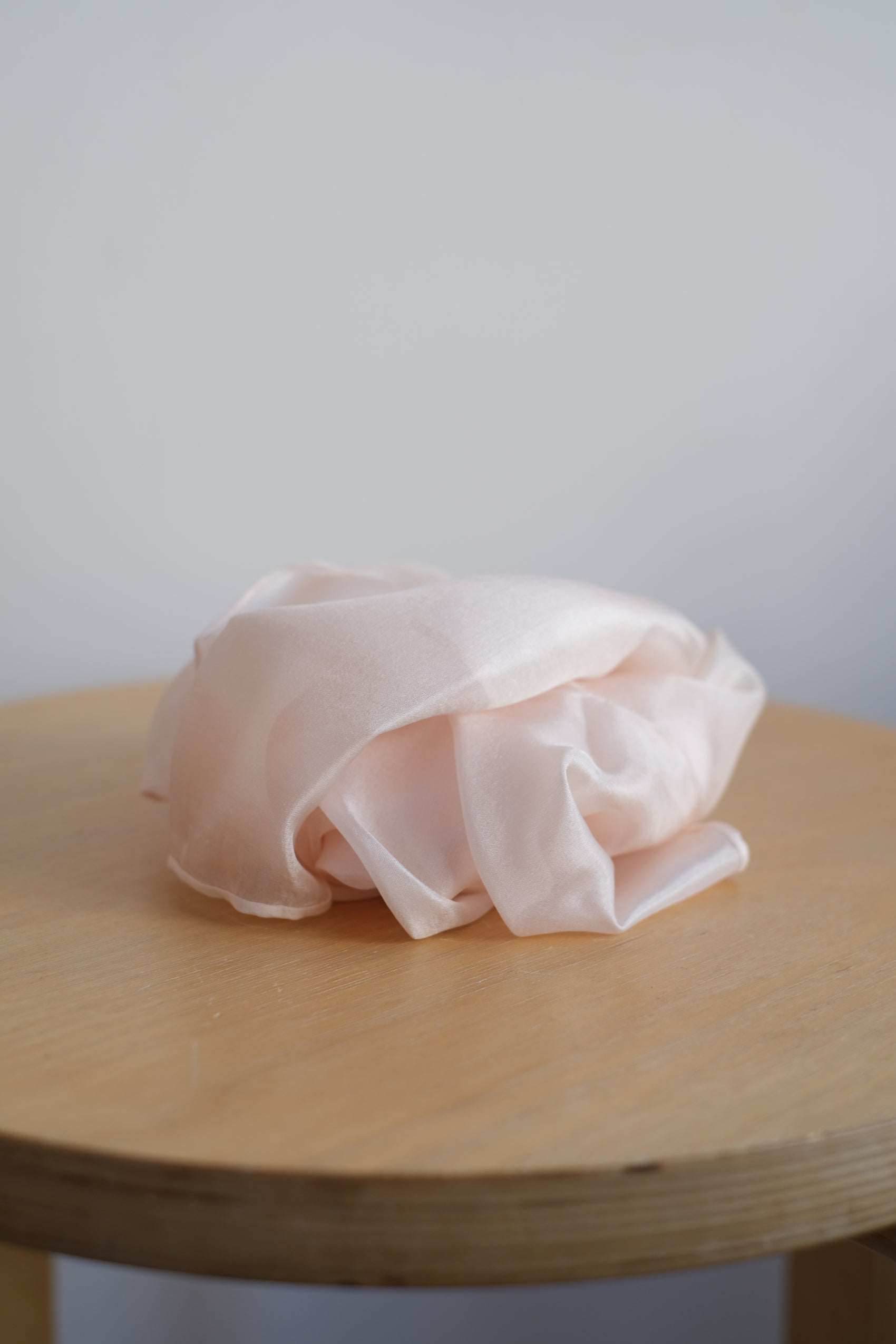 Lekesilke - 55x55cm - plantefarget laks