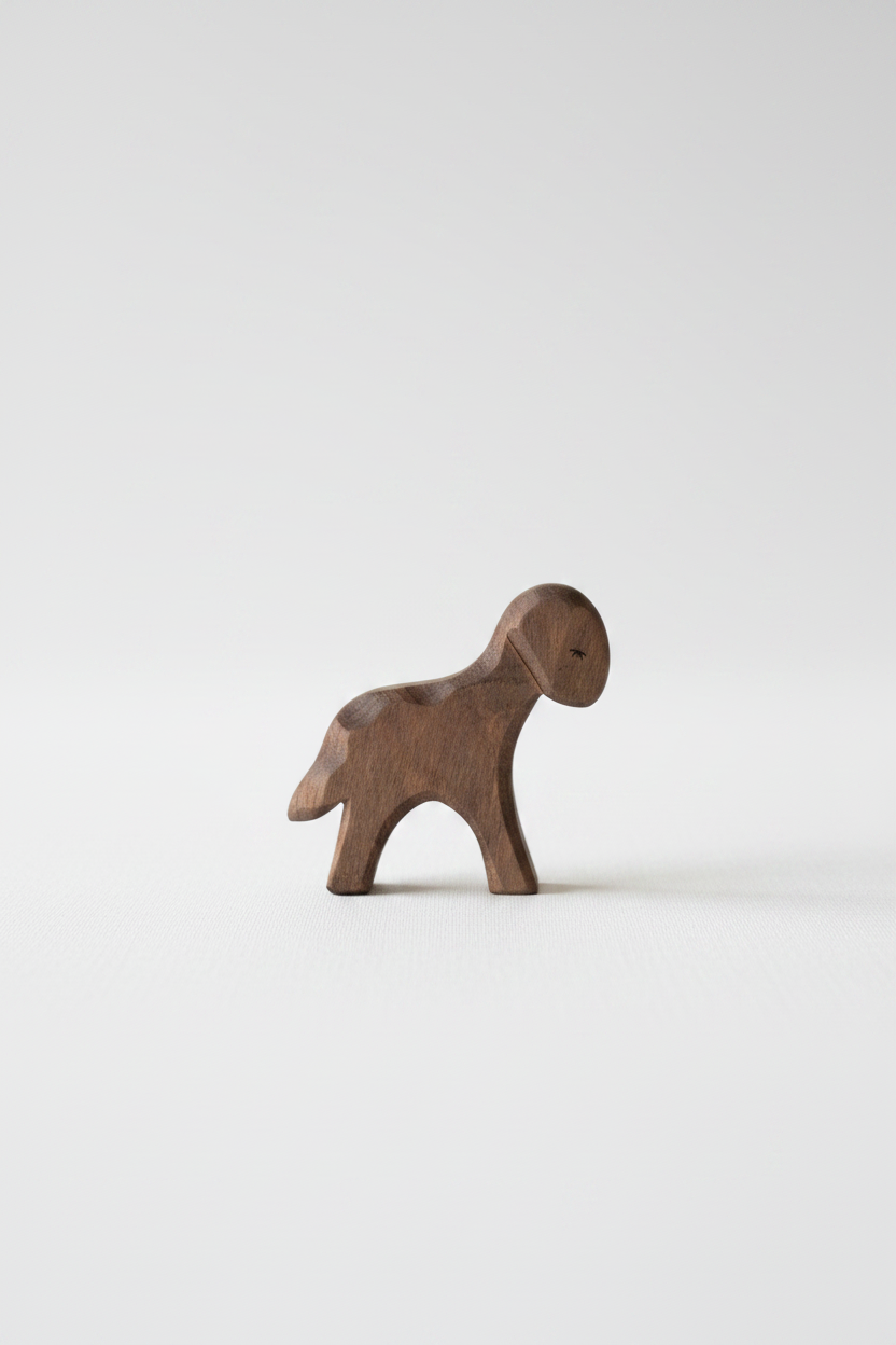 Lamb brown standing
