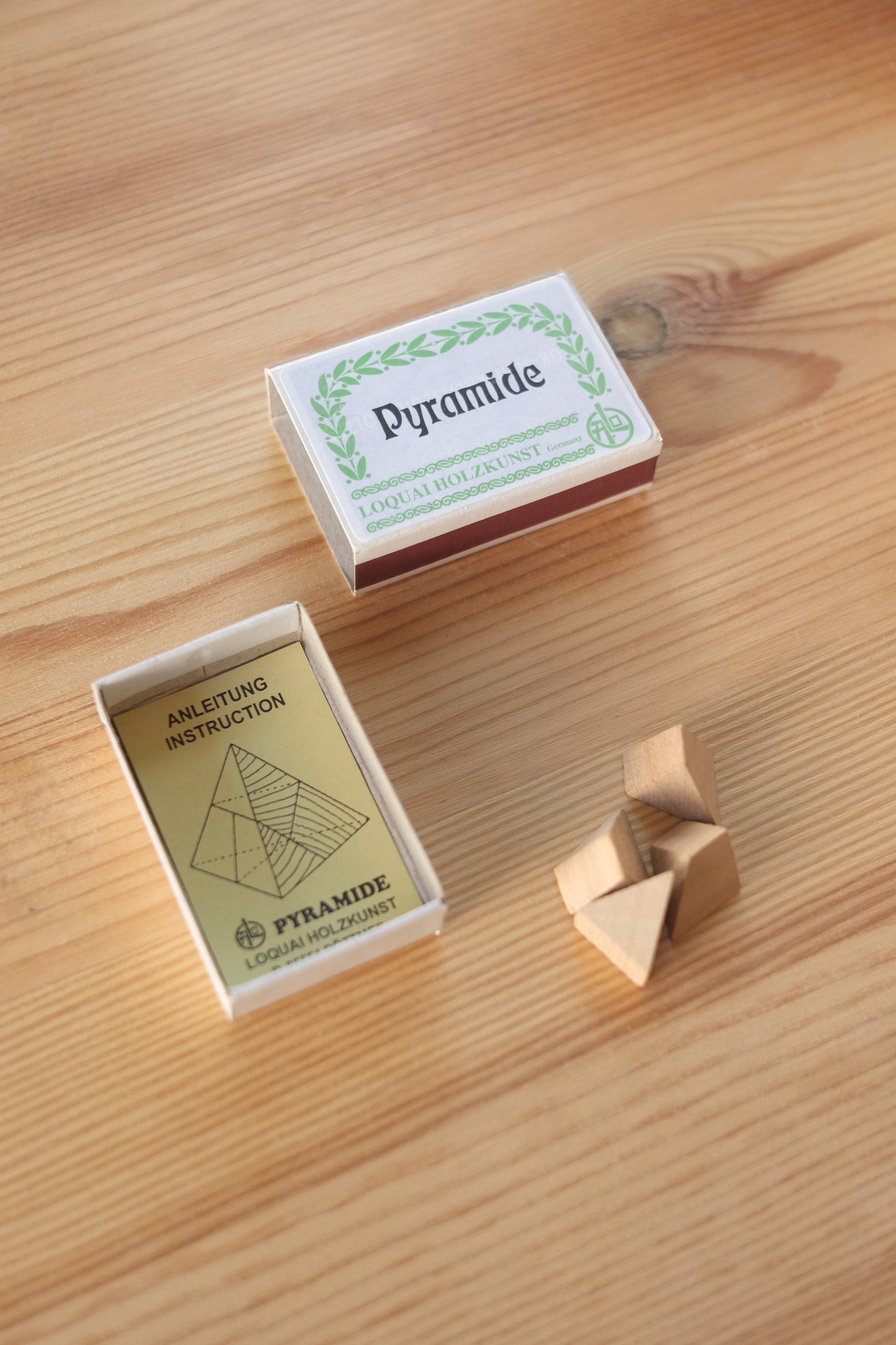 Pyramideproblem i fyrstikkeske