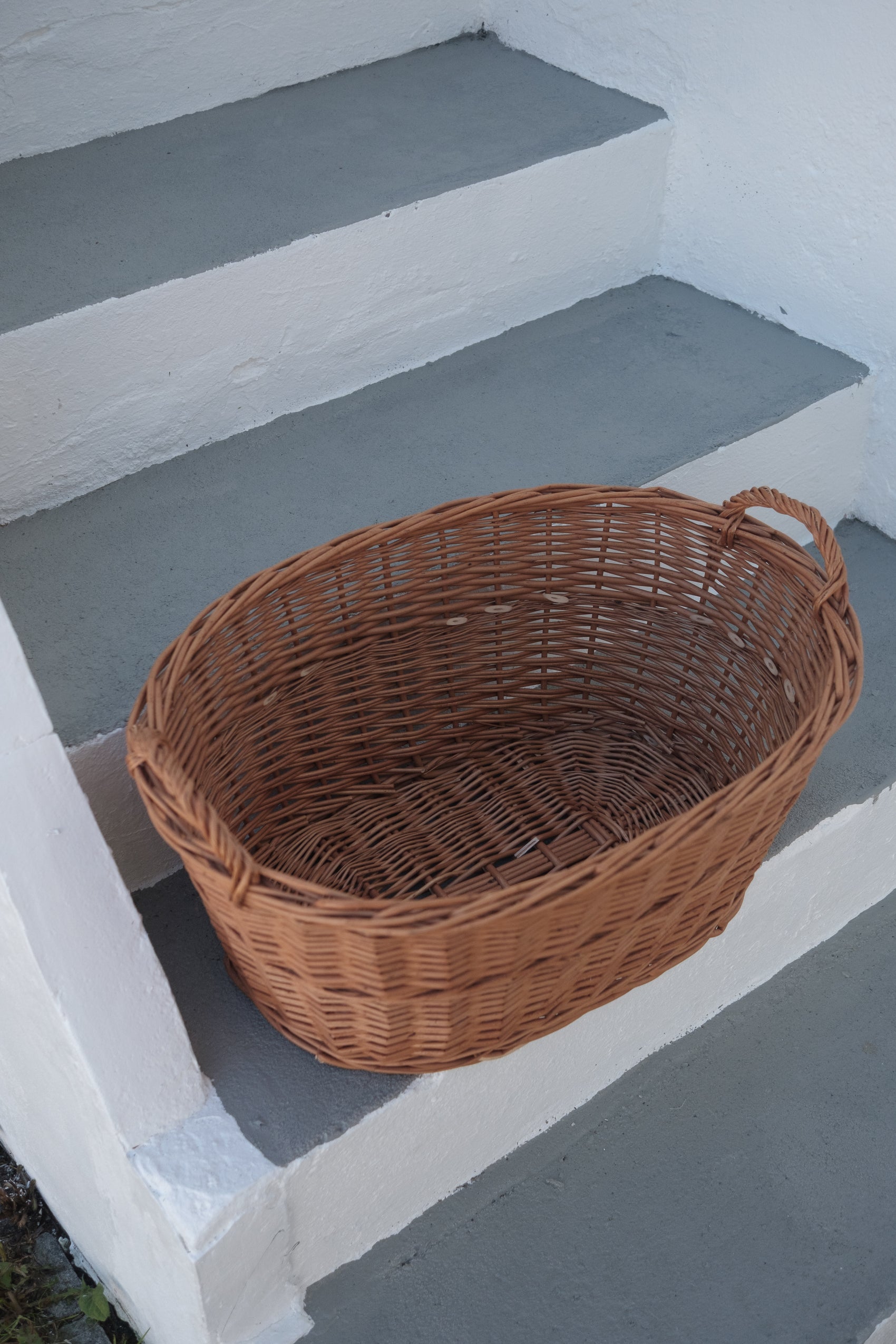 Avlang kurv med håndtak - 60cm