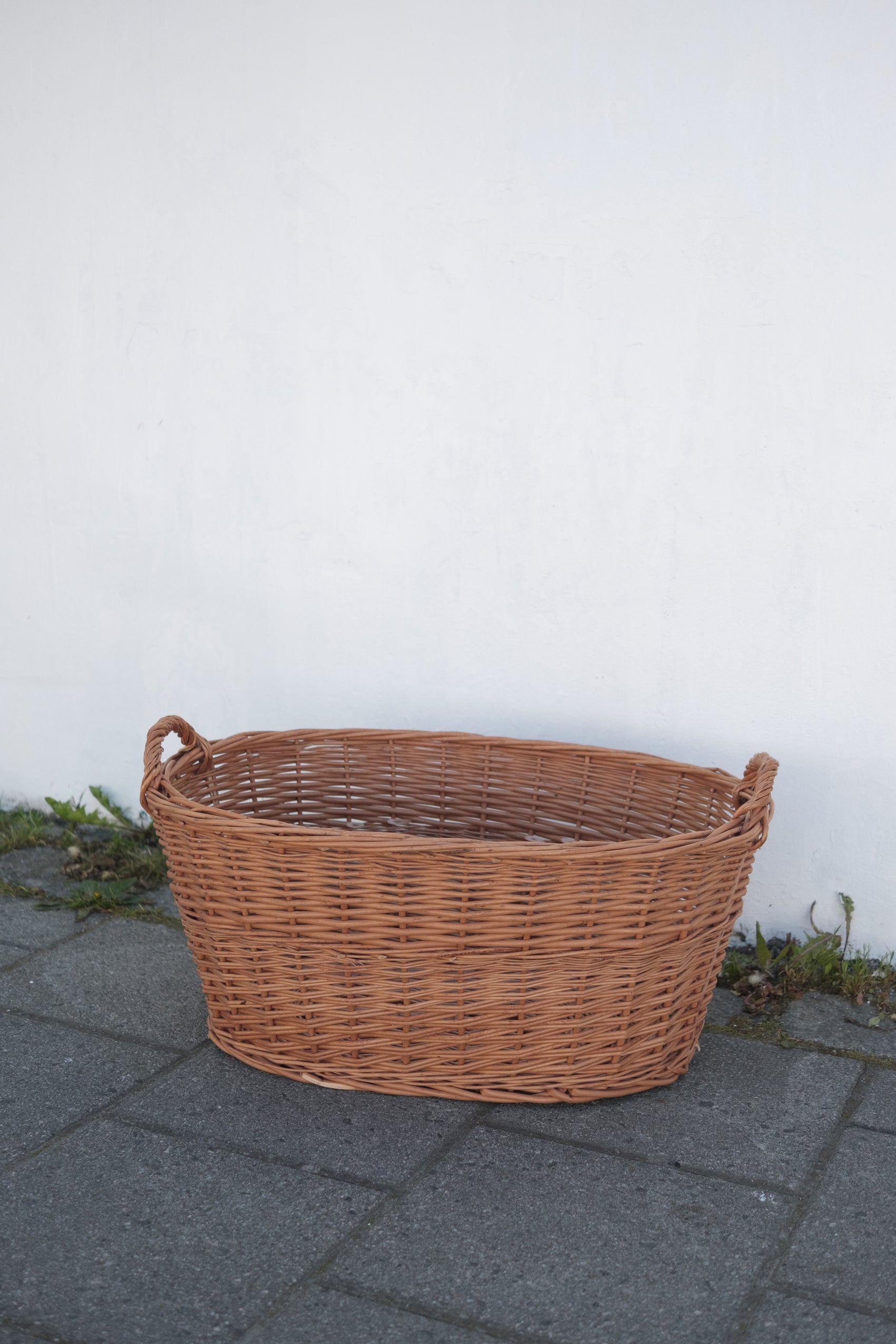 Avlang kurv med håndtak - 60cm