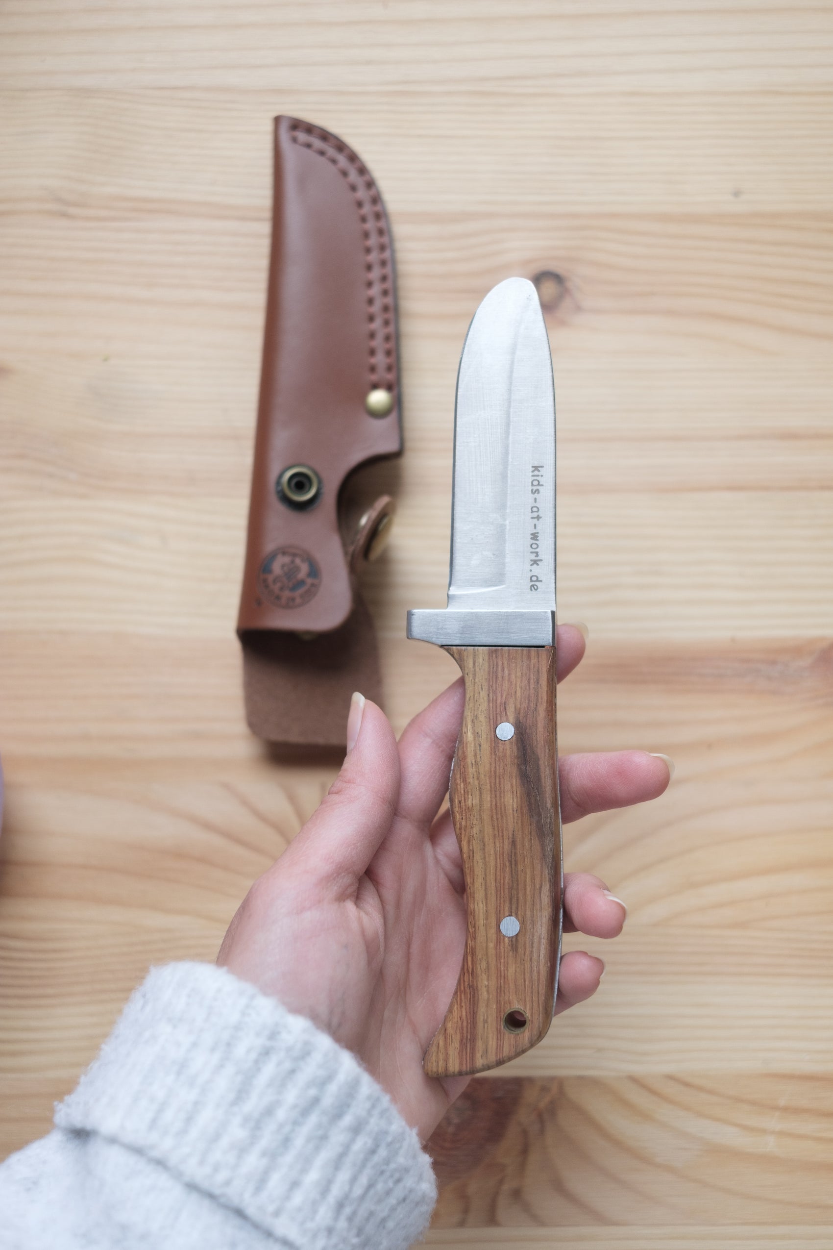 Spikkekniv med lomme