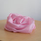 Lekesilke - 55x55cm - plantefarget lys rosa
