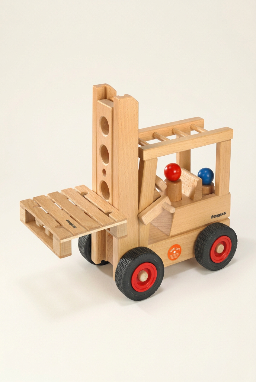 Palle på gaffeltrucken