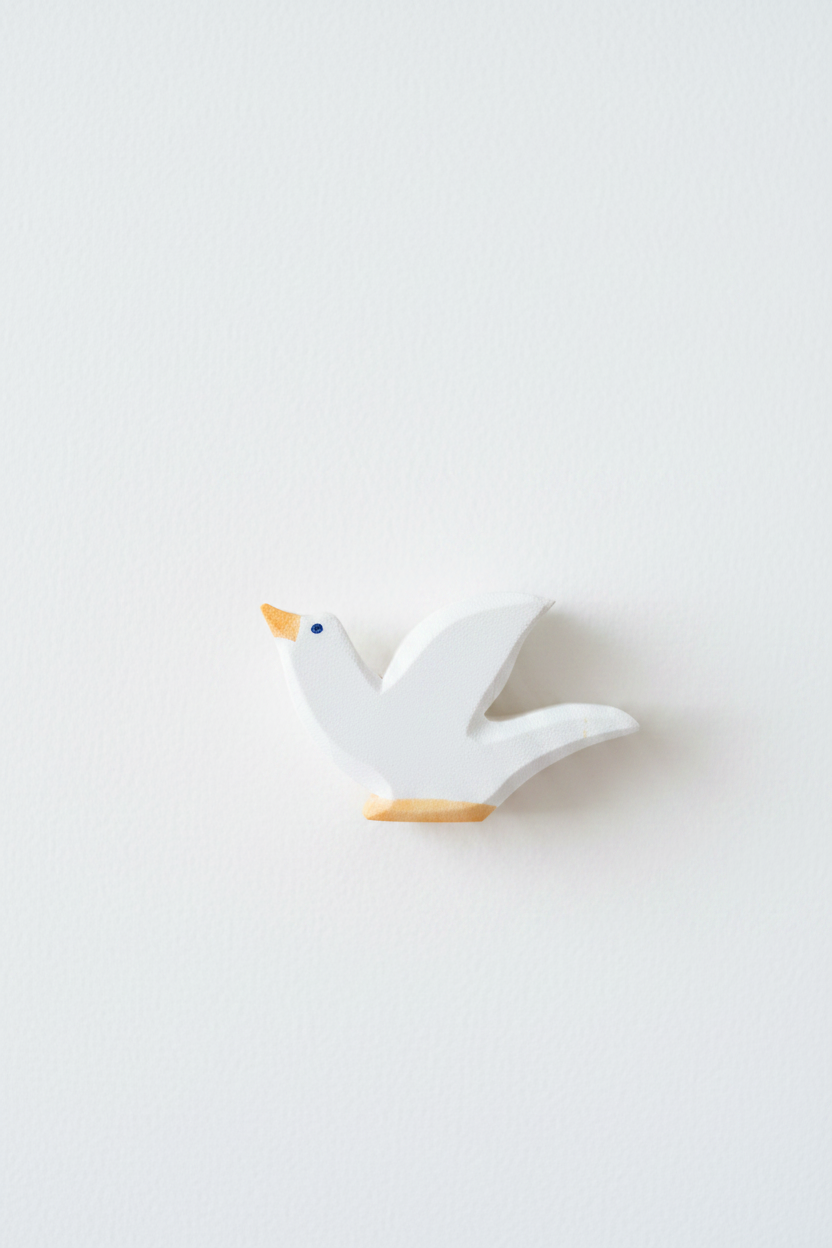 Pigeon flying