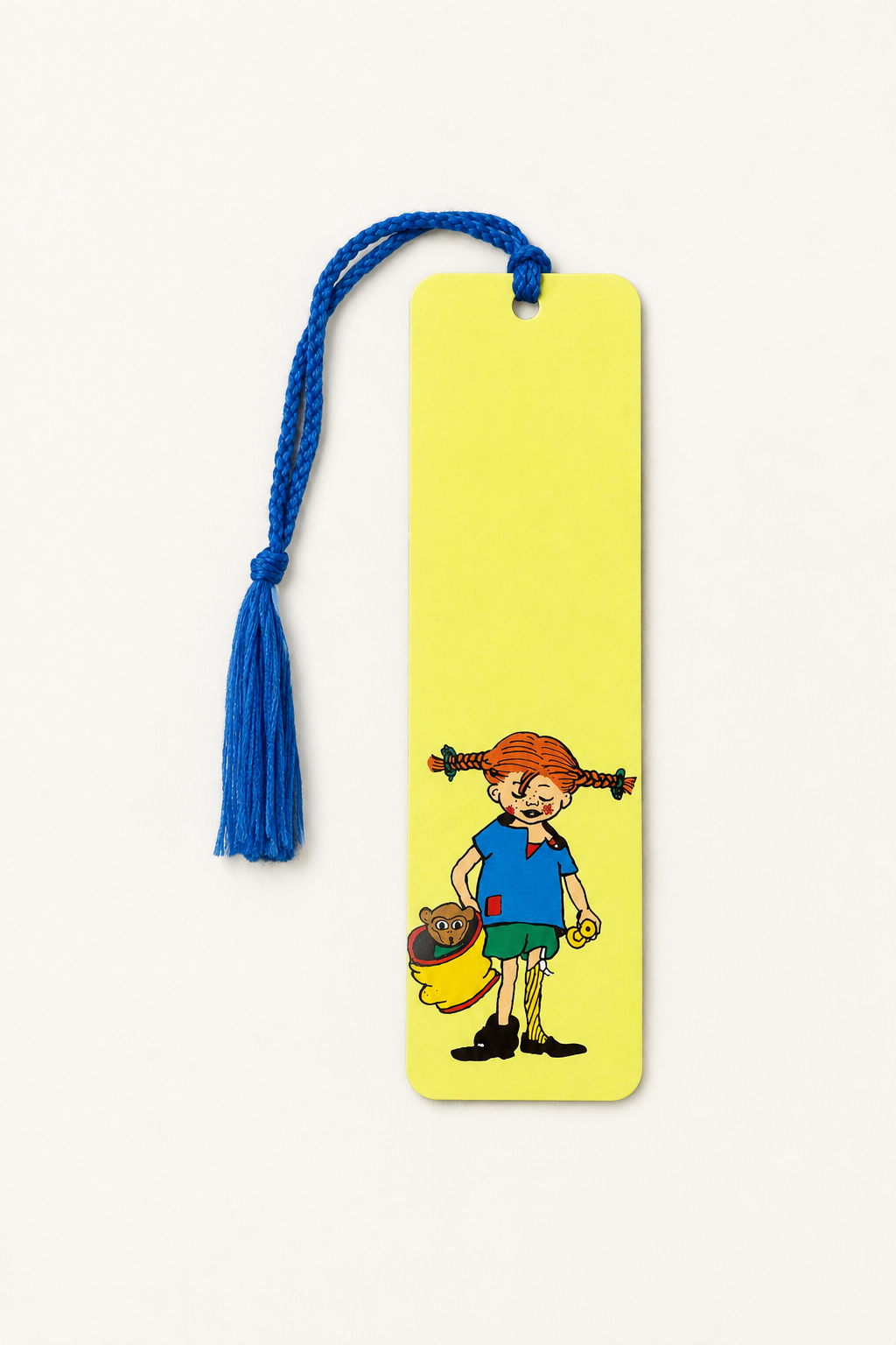 Pippi bokmerke i studiostil