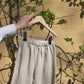 Wide trousers - sand
