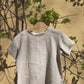 Basic top - shortsleeve - sand
