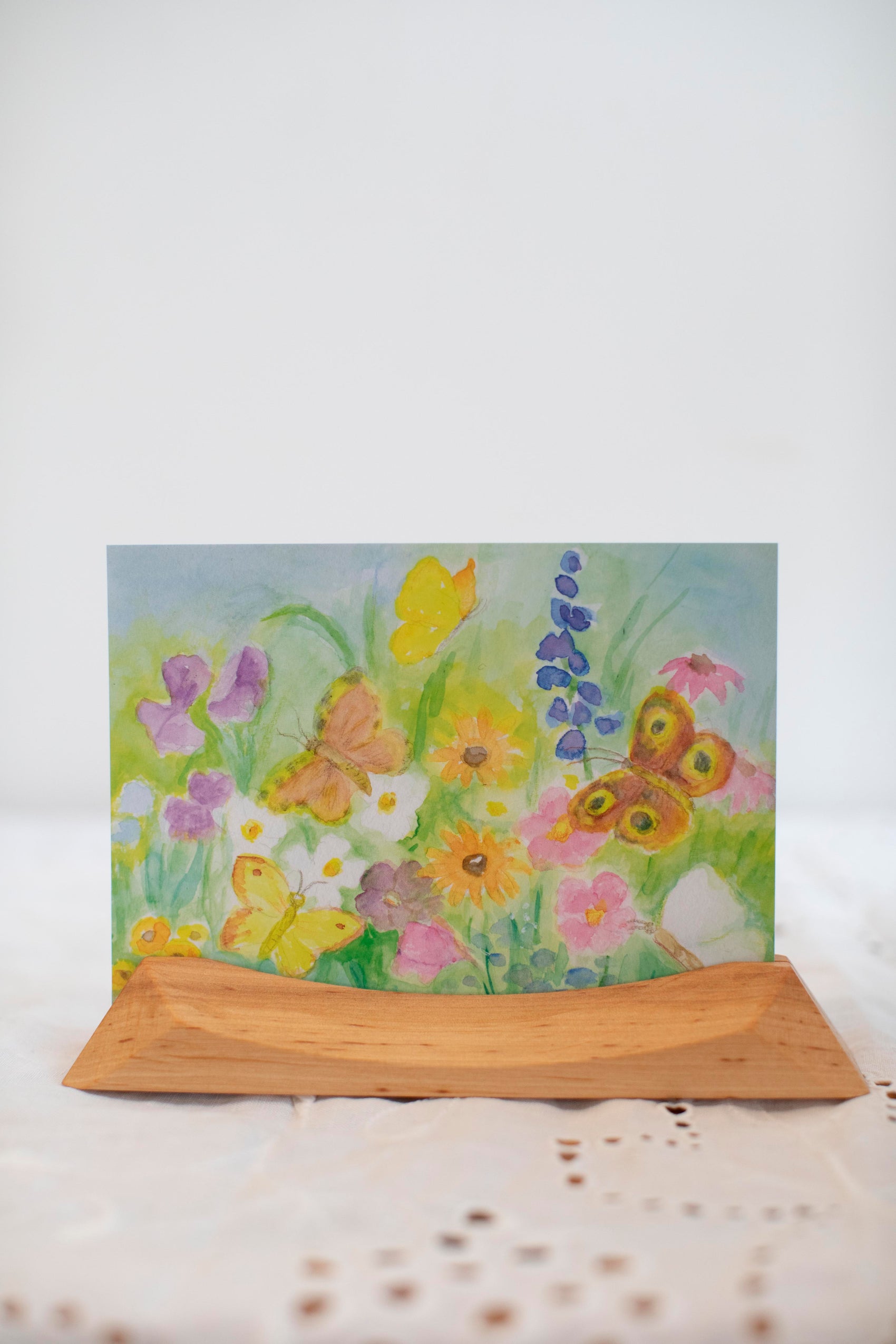 Sommerfugler - A6 kort