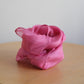Lekesilke - 55x55cm - plantefarget rosa