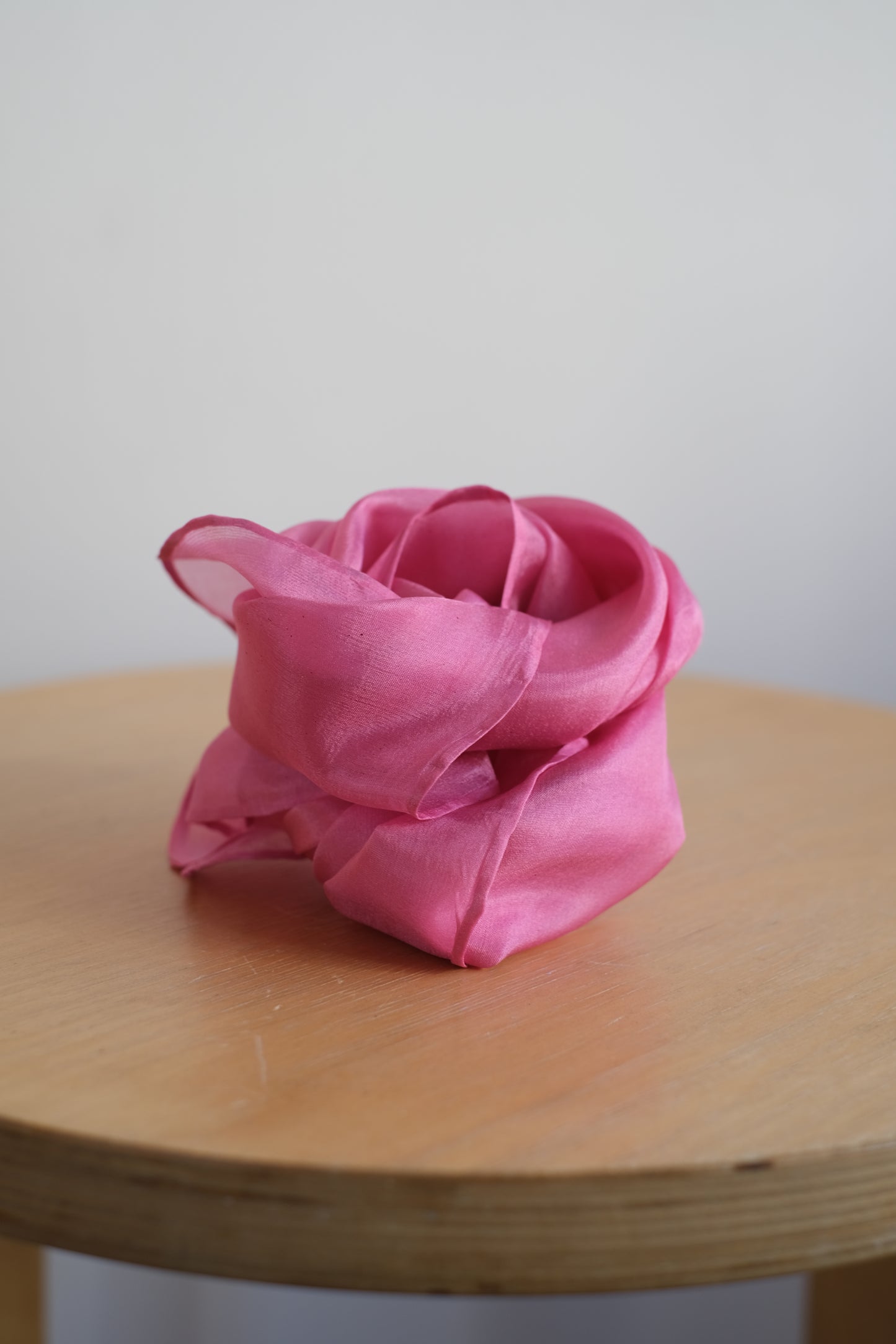 Lekesilke - 55x55cm - plantefarget rosa