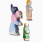 4 figurer til eventyret om Hans og Grete