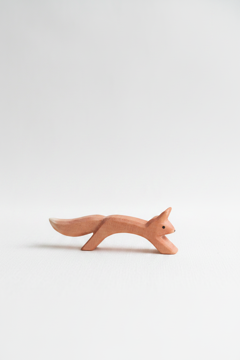 Squirrel jumping – studiobakgrunn