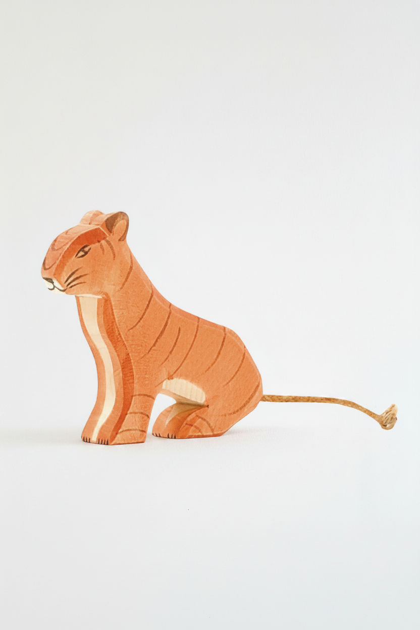 Tiger sitting