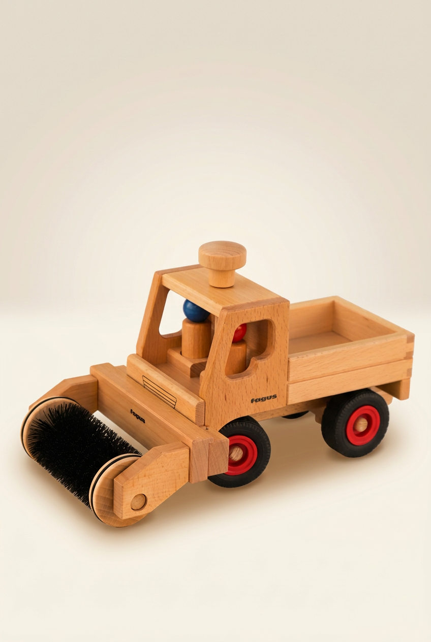 Unimog med kostebørste