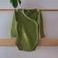 Kimono body - grønn - ull/silke