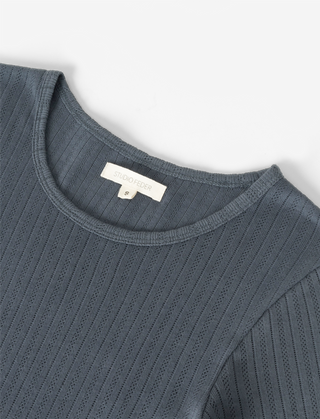 Gertrud t shirt - steel grey