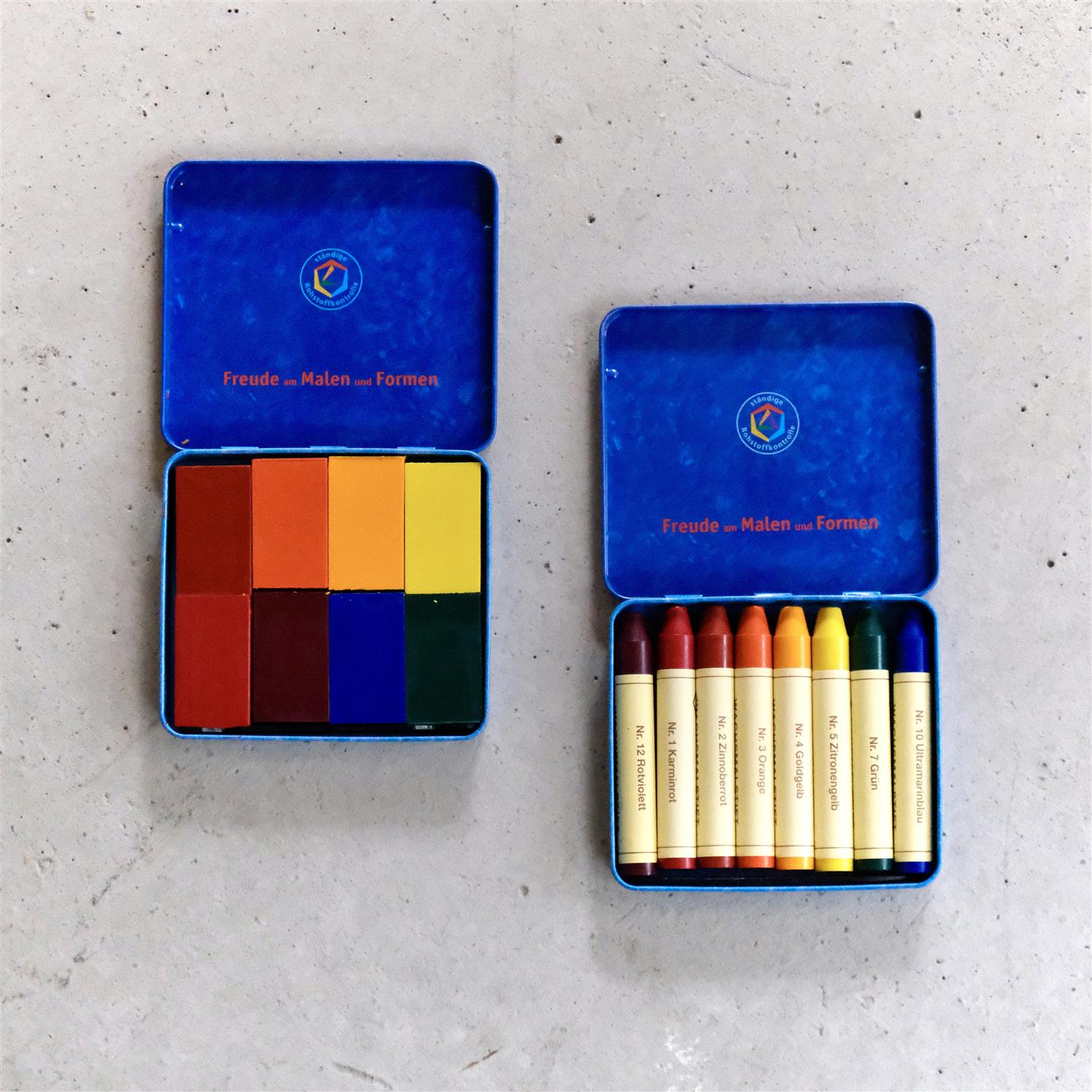 Fargeblokker - 8 stk