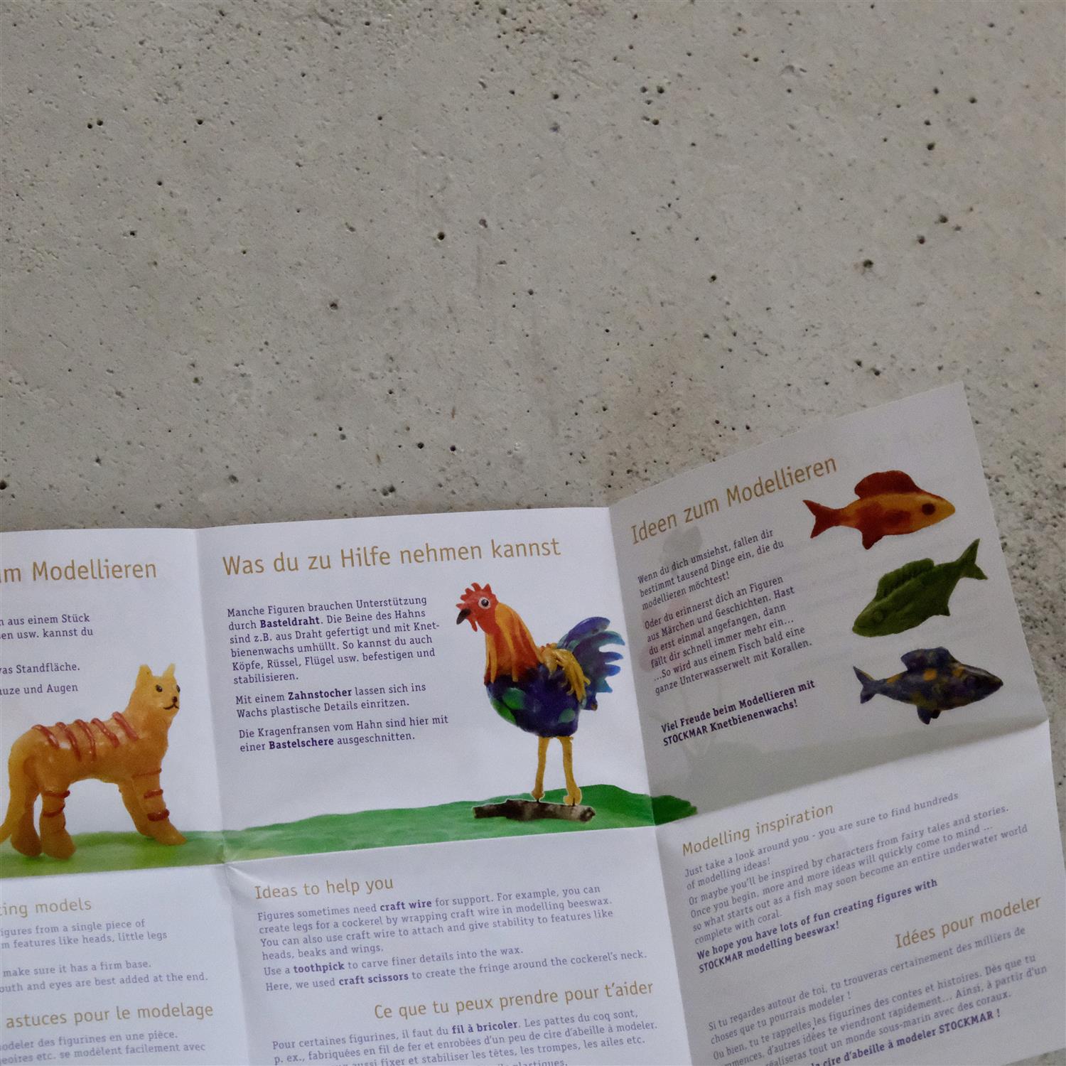 Modellbivoks - 15 stk