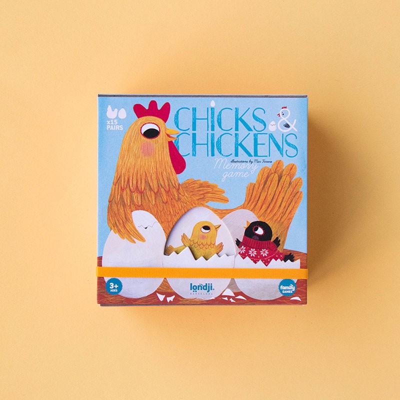 Puslespill - Chicks and chickens