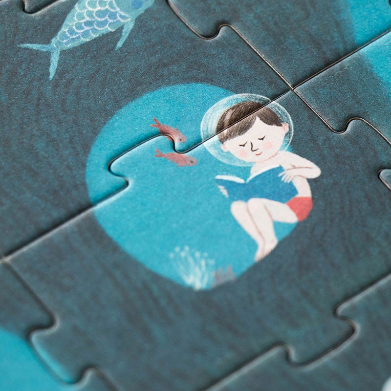 Puslespill  - Tea by the sea