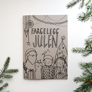 Fargelegg julen - Kristine Dalen Risan