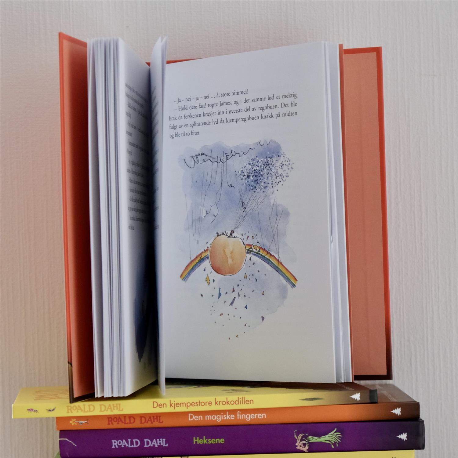 Verdens største fersken - Roald Dahl