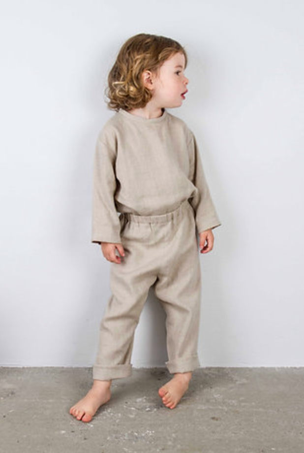 Basic trousers - sand
