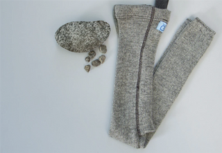 Wooly ulltights - granite grey