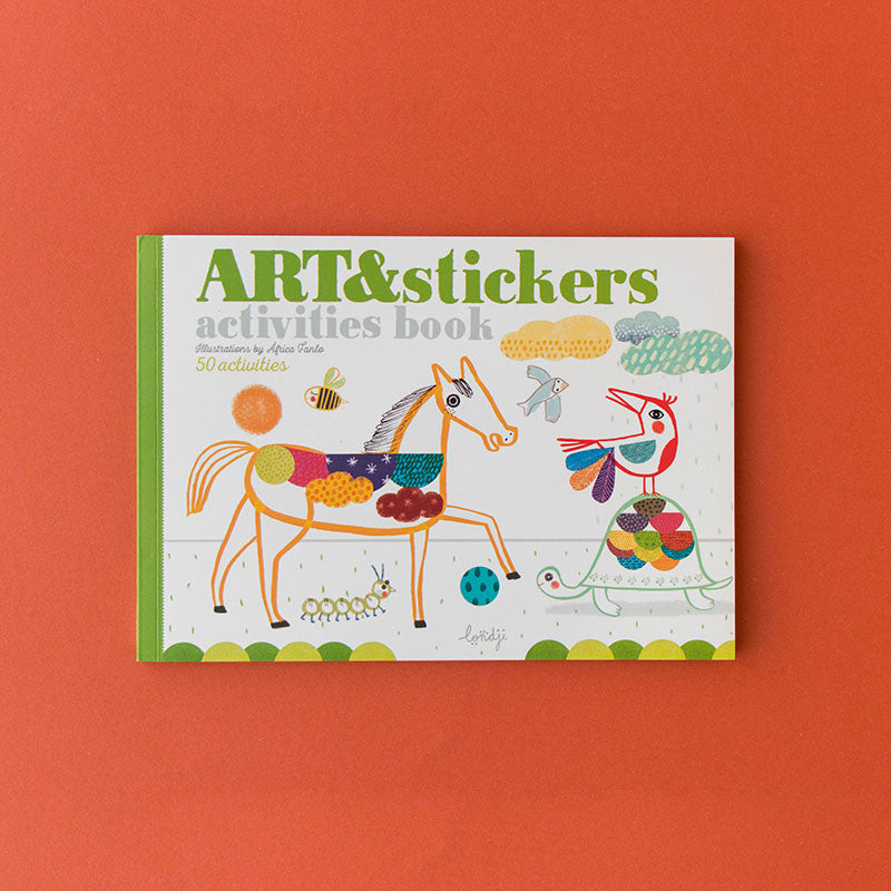 Aktivitetshefte - Art and stickers