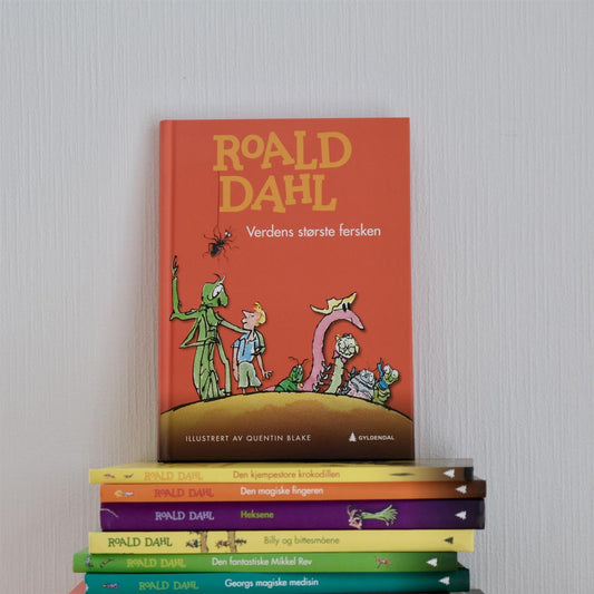Verdens største fersken - Roald Dahl