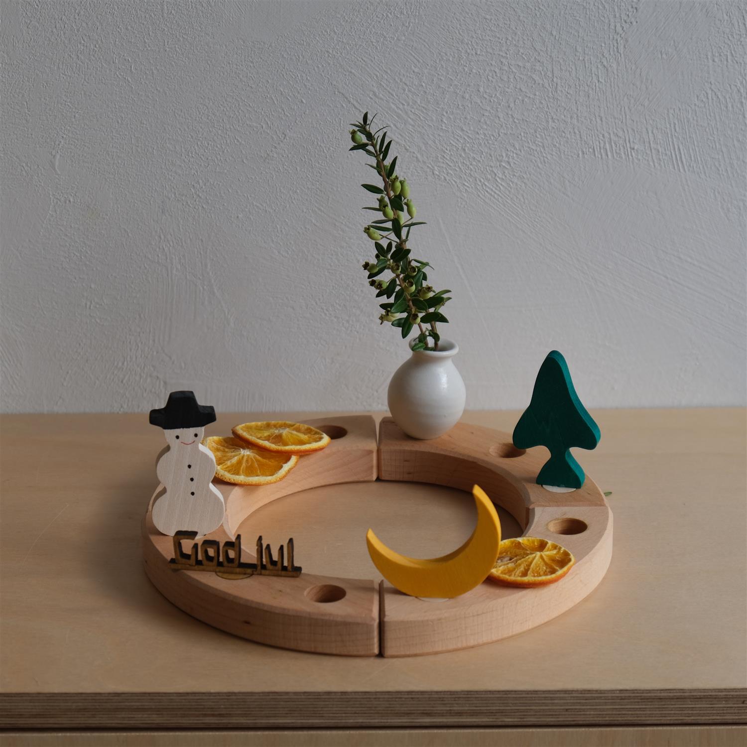 "God jul" til bursdagsring