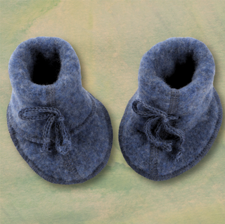 Fleece booties - 3-9 mnd